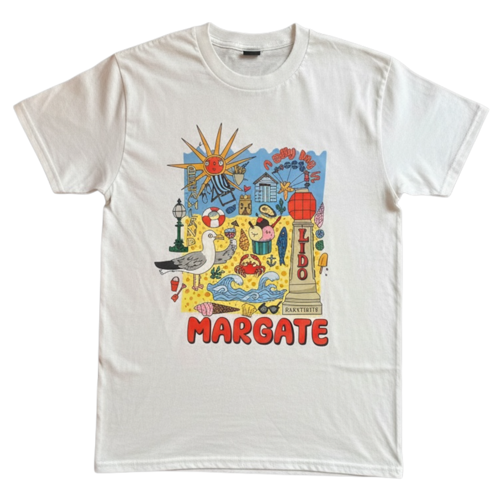 A SILLY Day in Margate Tee White