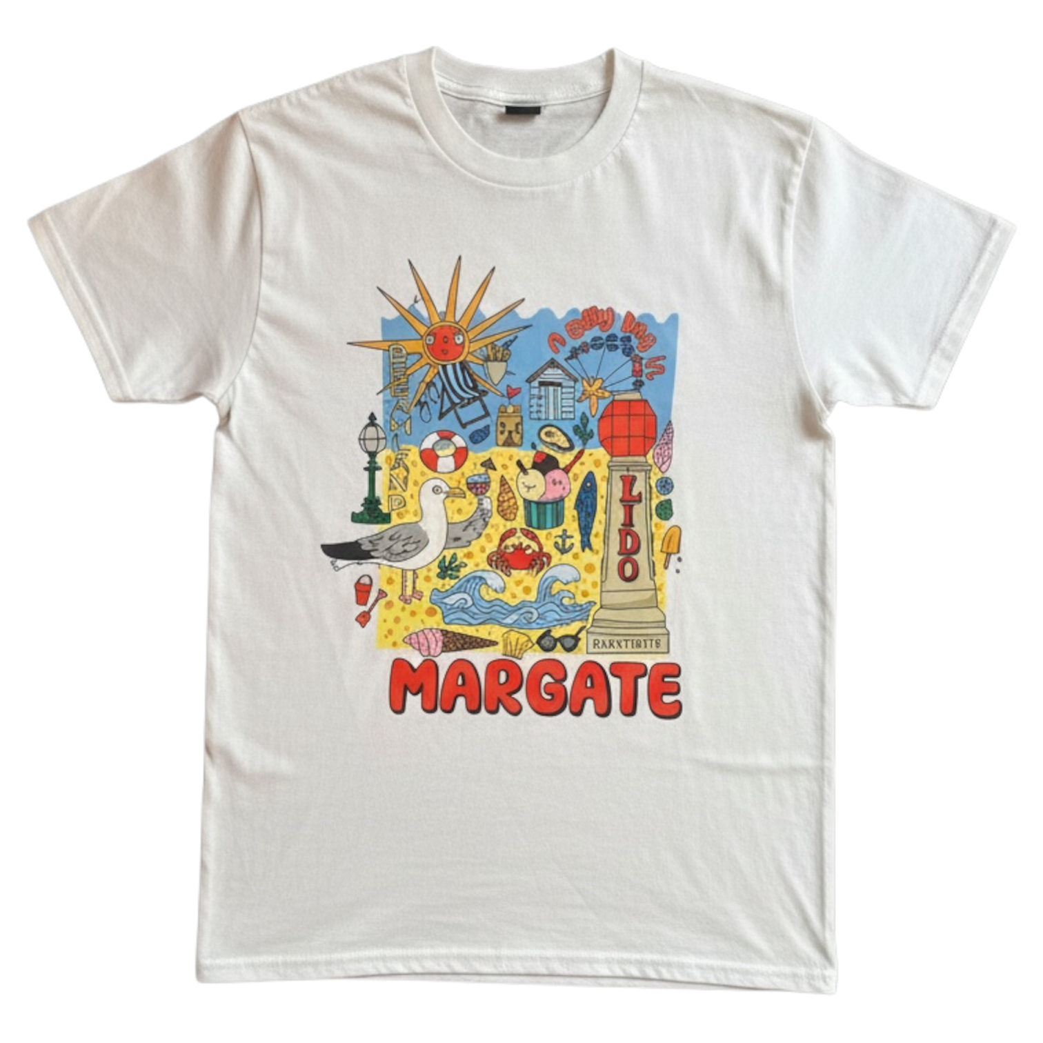 A SILLY Day in Margate Tee White