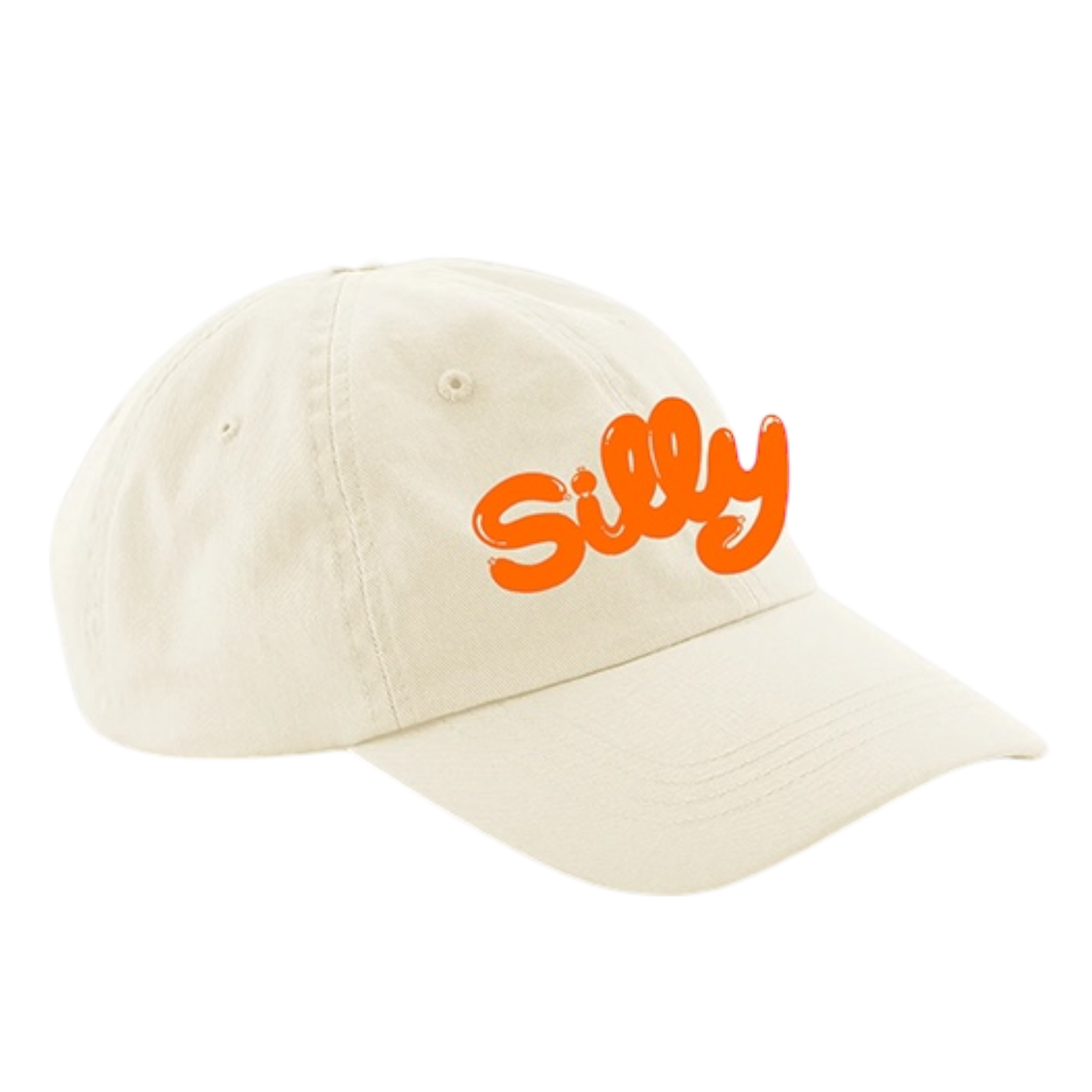 SILLY™ Dad Cap White